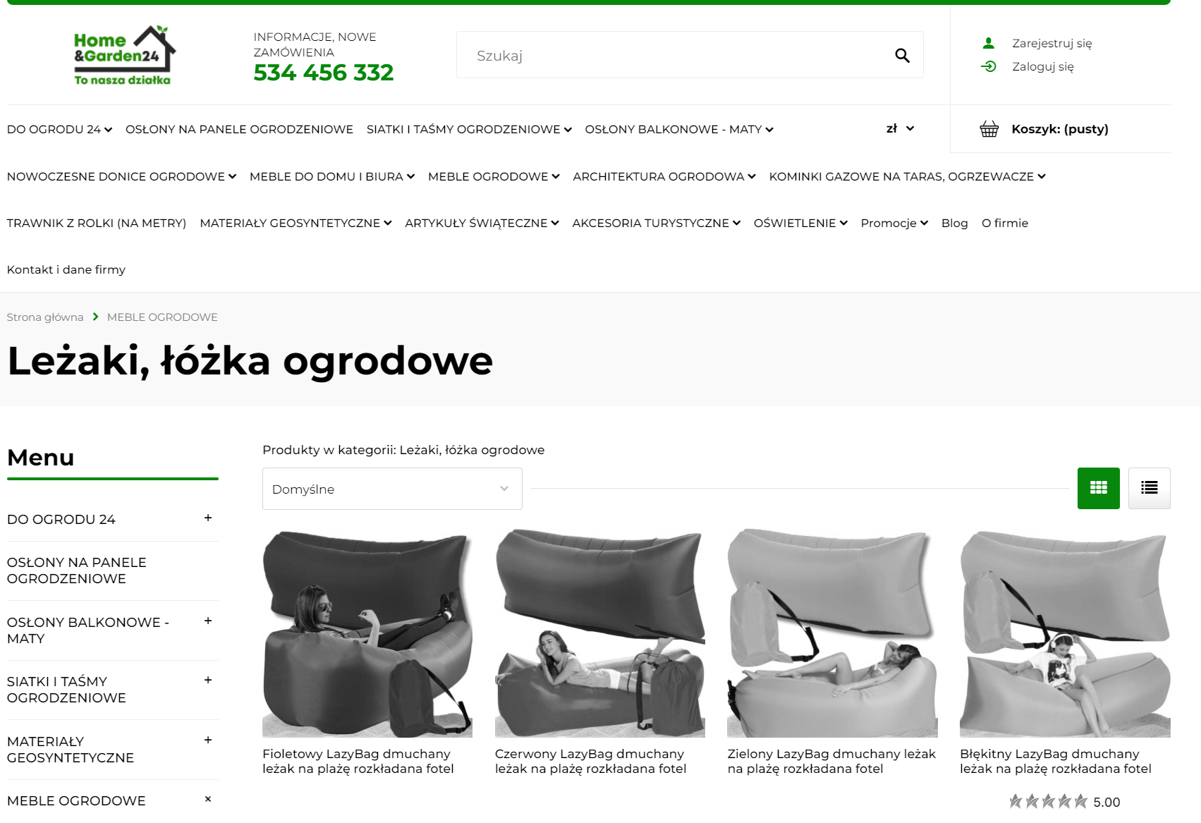 Leżaki i łóżka ogrodowe – jak wybrać model?